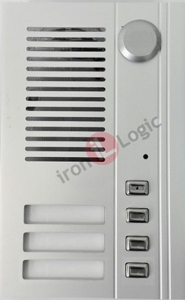 Čtečka GUARD Wiegand 26, 1-wire(TM) zapuštěná 125 kHz EM MARINE RFID kontrola vstupu IRON LOGIC-TESLA GUARD 3 tlačítka