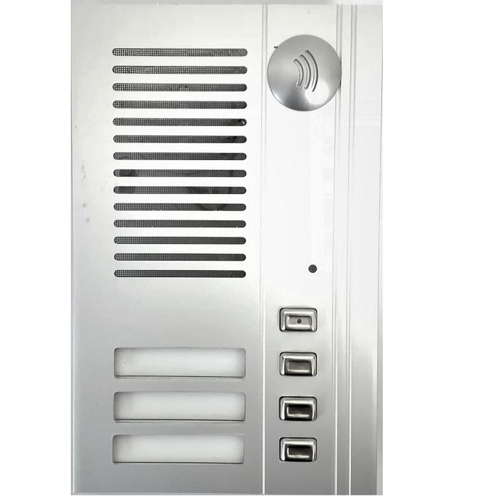 Čtečka GUARD Wiegand 26, 1-wire(TM) zapuštěná 13,56 MHz MIFARE RFID kontrola vstupu  IRON LOGIC-TESLA GUARD 3 tlačítka