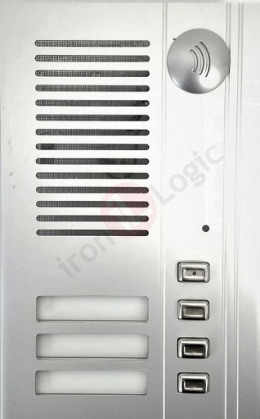 Čtečka GUARD Wiegand 26, 1-wire(TM) zapuštěná 13,56 MHz MIFARE RFID kontrola vstupu IRON LOGIC-TESLA GUARD 3 tlačítka