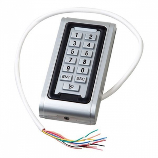 Čtečka klávesnice MATRIX lV EH KEYS-METAL Wiegand 26 1-wire(TM) povrchová kovová,125 kHz EM MARINE, HID ProxCard ll, RFID IRON LOGIC