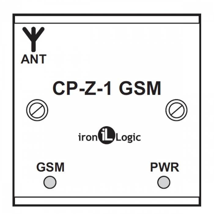Čtečka CP Z-1 GSM,1-Wire(TM), Wiegand-26, Wiegand-34, Wiegand-42, Wiegand-50, Wiegand-58, GSM 900/1800 MHz IRON LOGIC