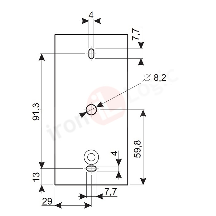 Čtečka MATRIX lV EHT Wiegand 26, 1-wire(TM) kovová povrchová 125 kHz EM MARINE, HID ProxCard ll,TEMIC, RFID IRON LOGIC