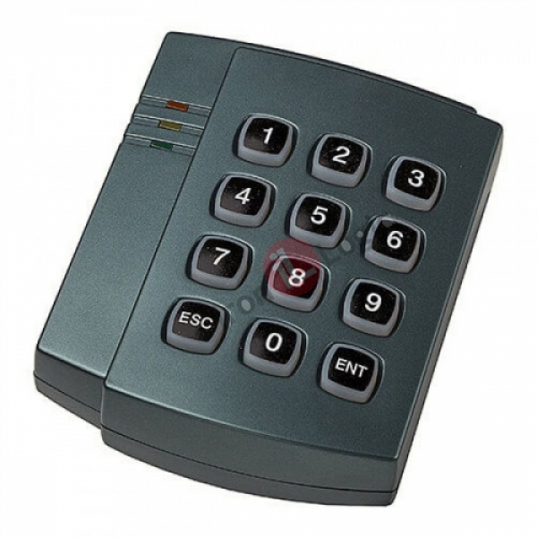 Čtečka klávesnice MATRIX lV EH KEYS-DG Wiegand 26 1-wire(TM) povrchová tmavá šedá,125 kHz EM MARINE, HID ProxCard ll, RFID IRON LOGIC