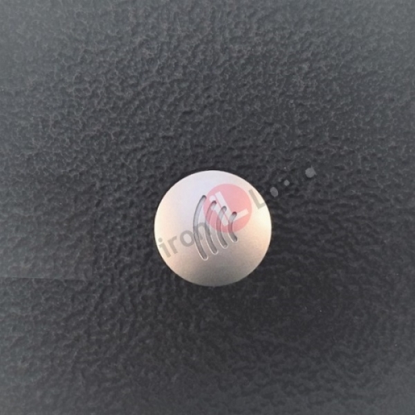 Čtečka KARAT antika měděná Wiegand 26 1-wire(TM) zapuštěná chráněná 13,56 MHz MIFARE RFID kontrola vstupu IRON LOGIC-TESLA