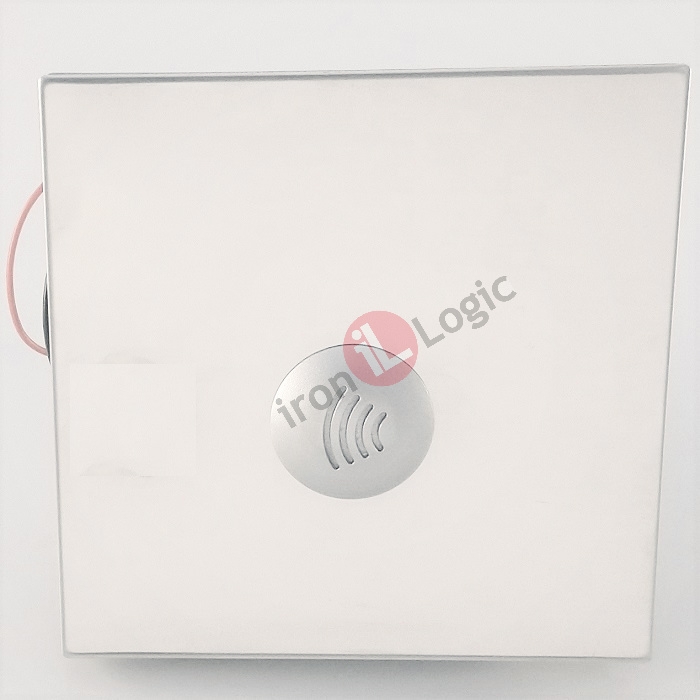 Čtečka KARAT nerez Wiegand 26, 1-wire(TM) zapuštěná 13,56 MHz MIFARE RFID kontrola vstupu  IRON LOGIC-TESLA KARAT